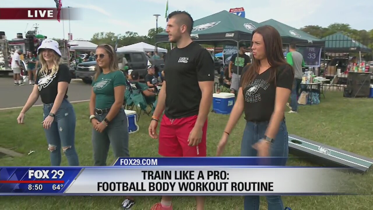 Training like a pro: Football body workout routine
