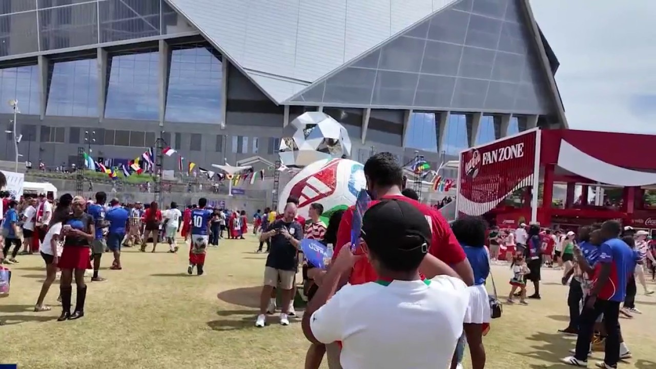 High-energy fans from Haiti and Morocco take over Atlanta 