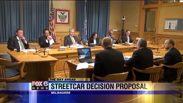 Milwaukee Common Council set to vote on streetcar proposal