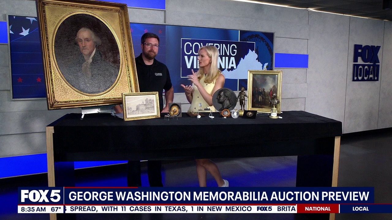 George Washington Memorabilia Auction Preview