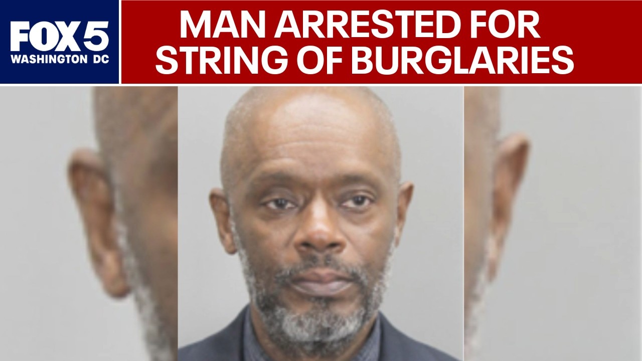 Man arrested after series of medical office burglaries in Fairfax County