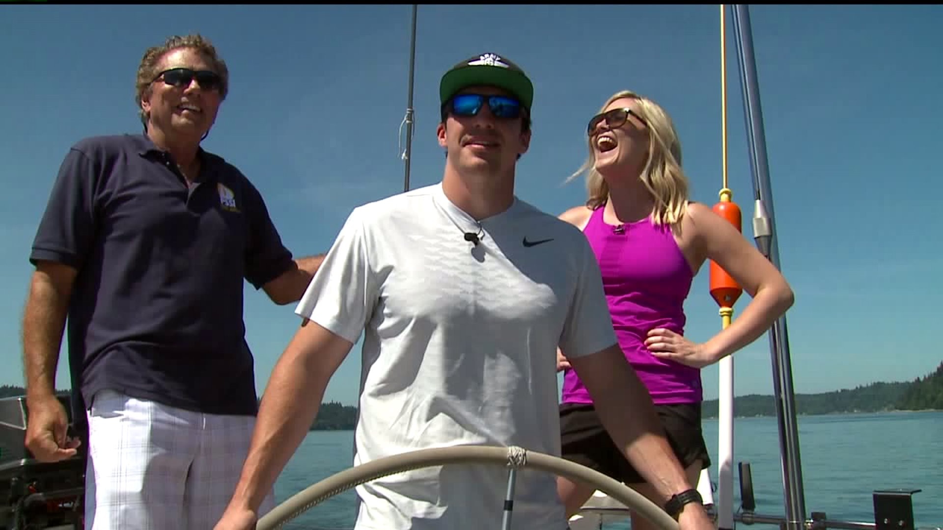 Out & About: Sailing with Seahawks Luke Willson