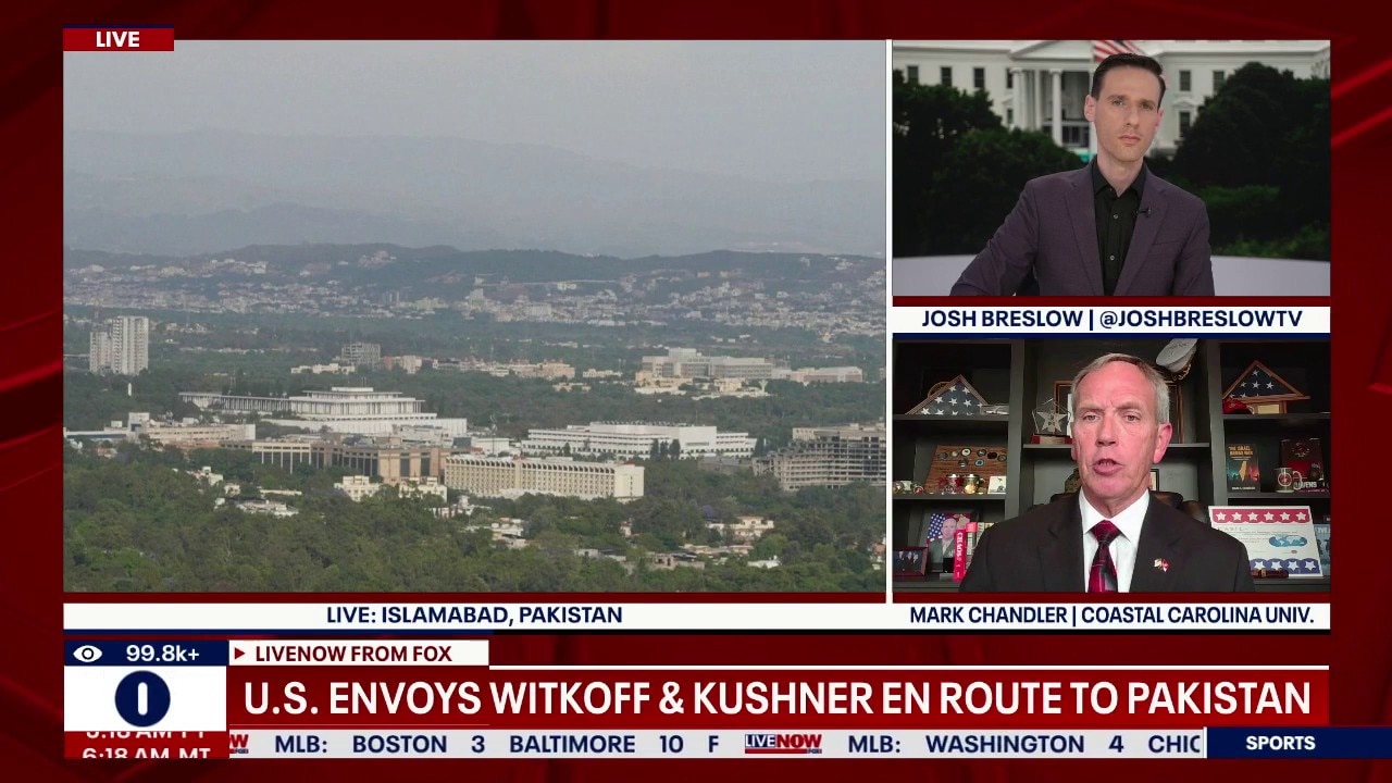 U.S. Envoys Witkoff and Kushner travel to Pakistan