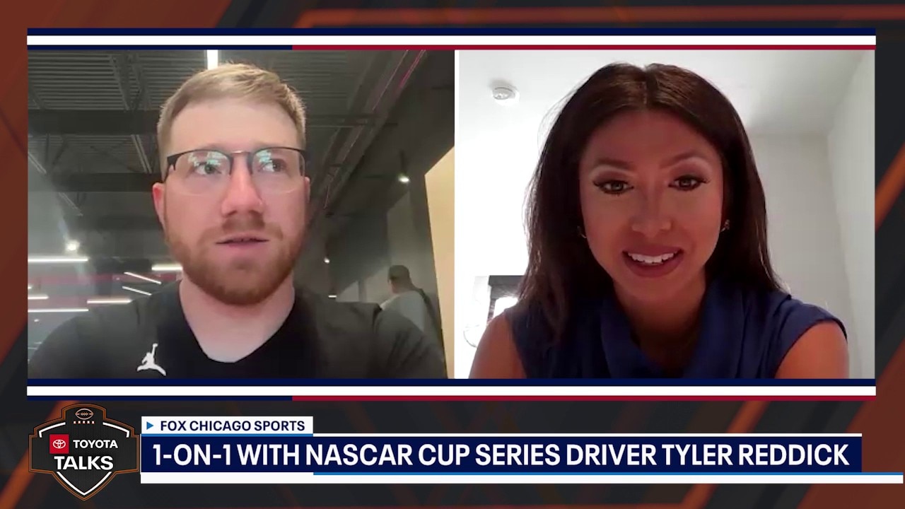 Tyler Reddick talks what it's like driving for Michael Jordan's racing team | Toyota Talks