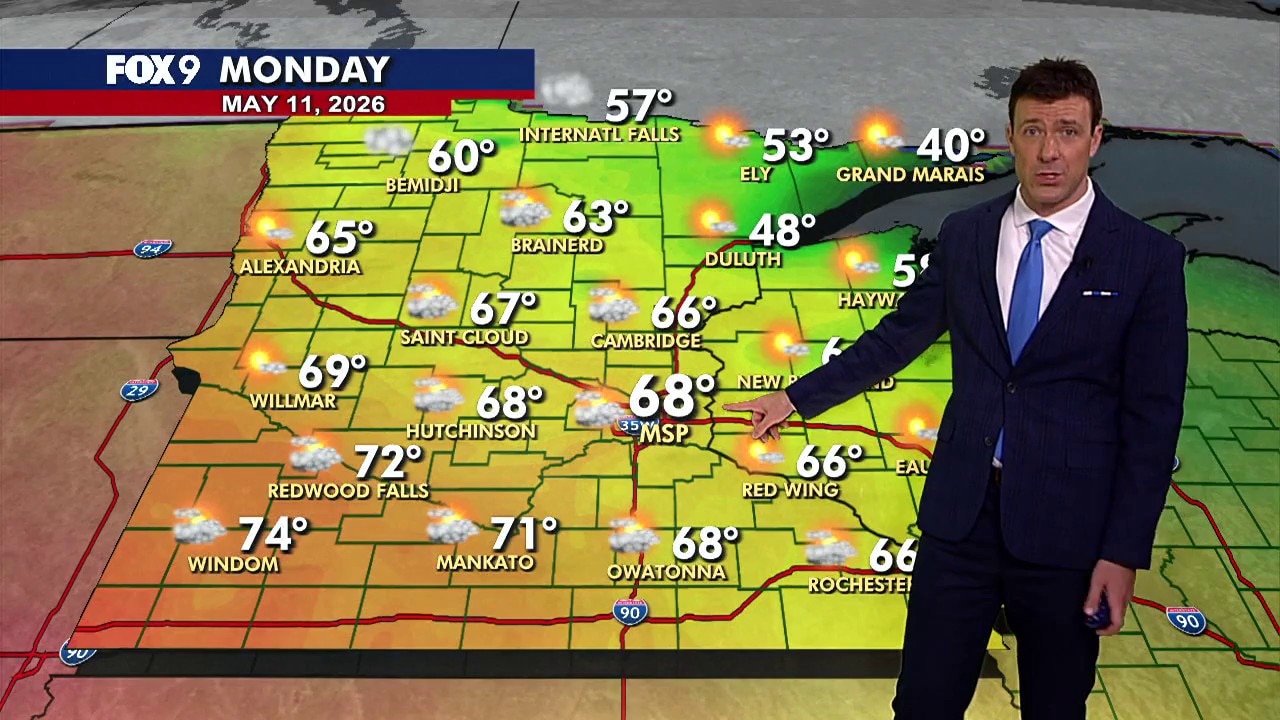 MN weather: Monday afternoon forecast update