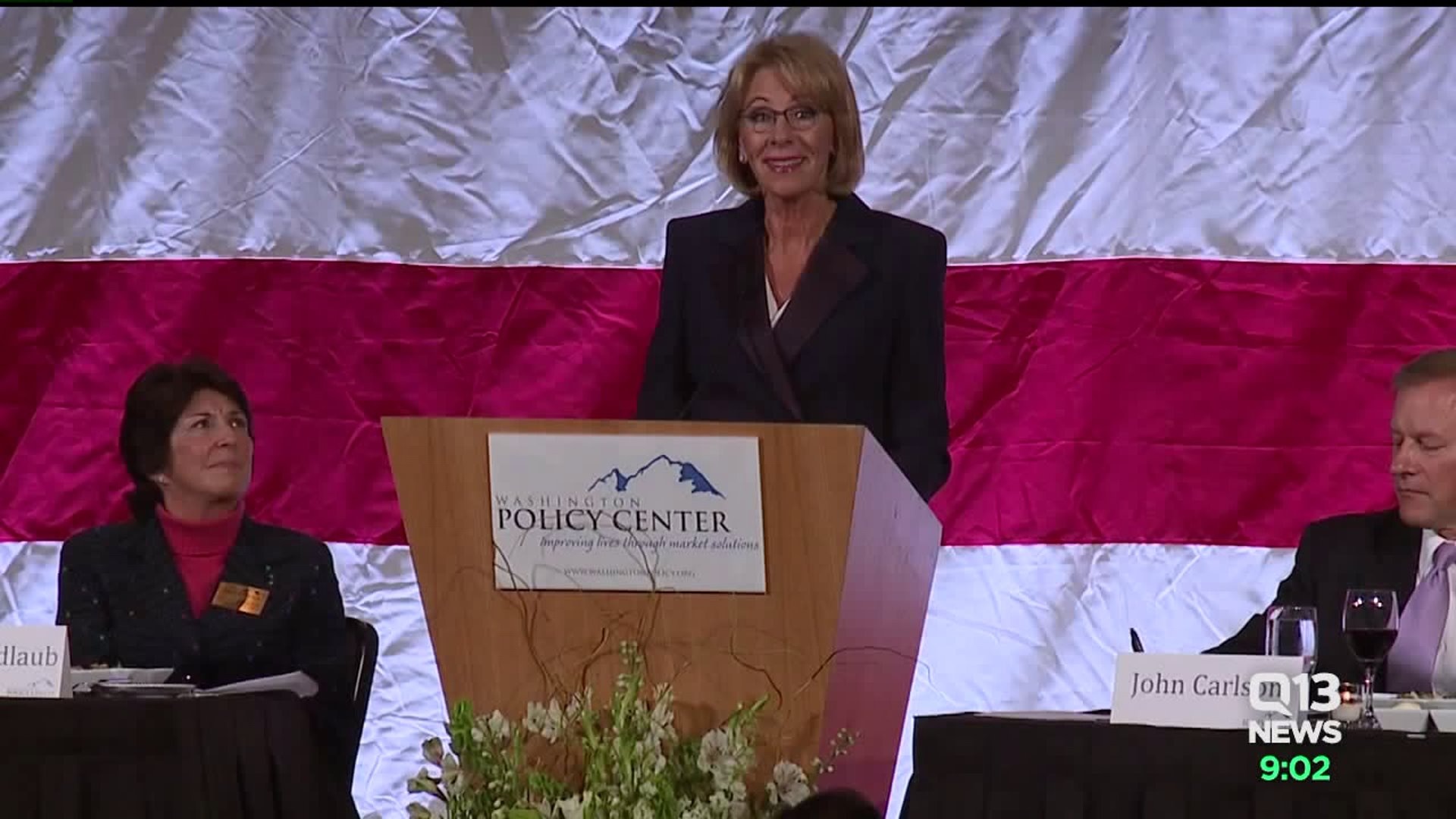 Betsy DeVos in Bellevue