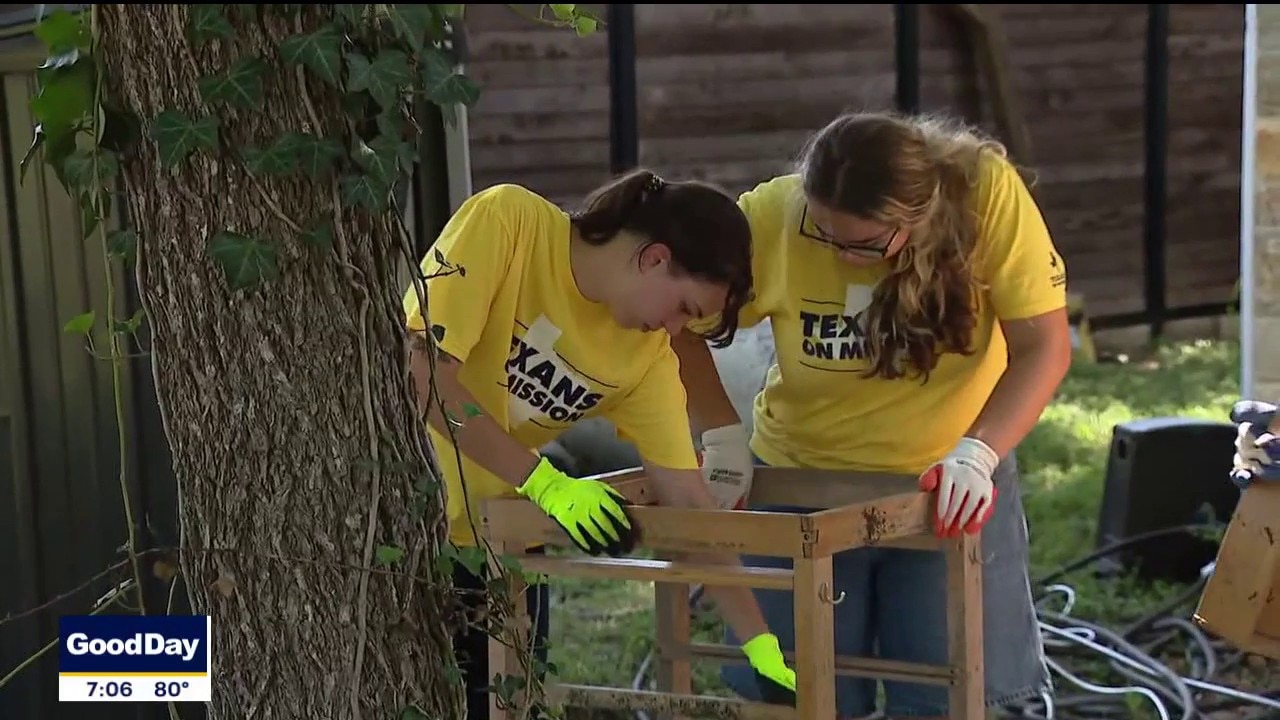Volunteers help with cleanup after devastating floods