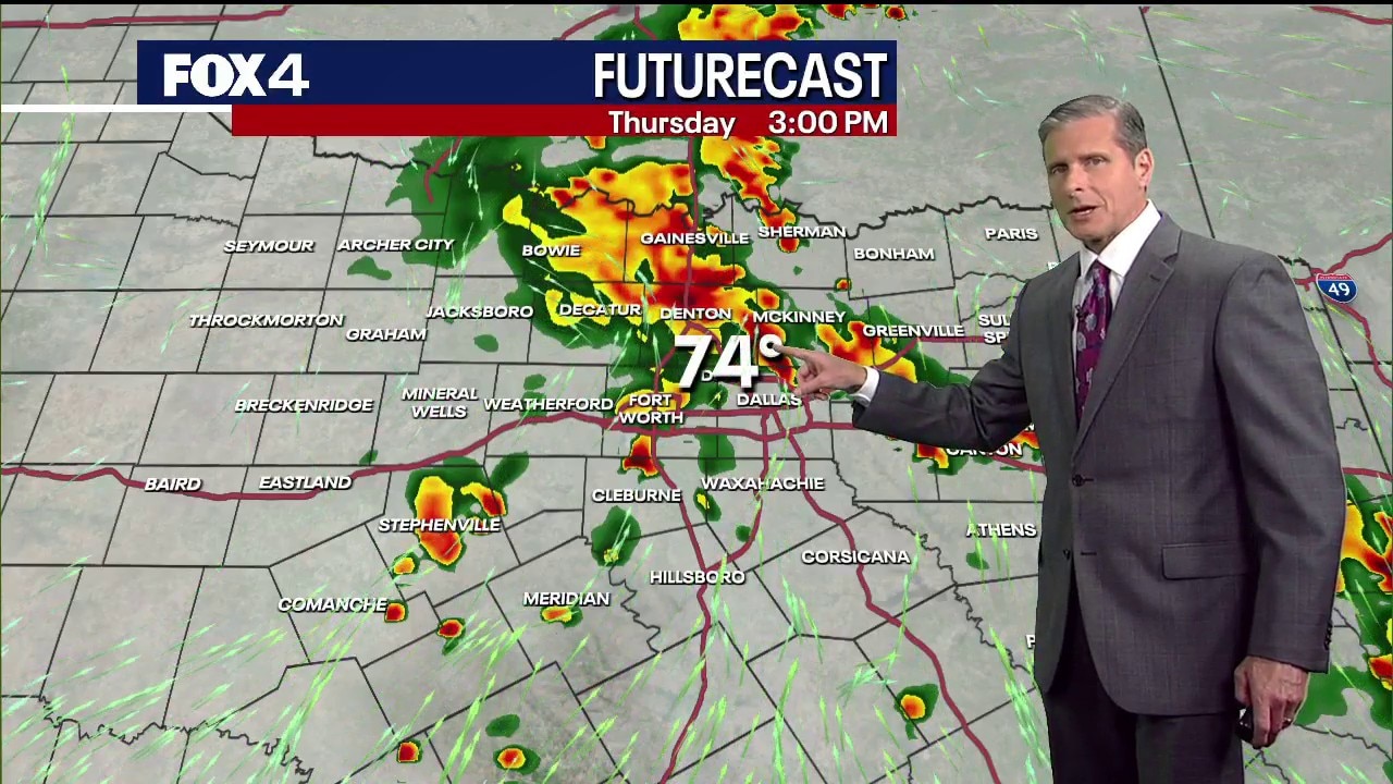Dallas weather: May 20 evening forecast