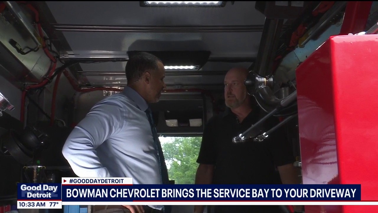 Bowman Chevrolet brings vehicle maintenance right to your driveway
