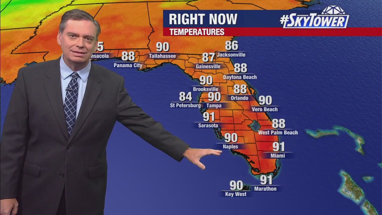Tuesday afternoon forecast