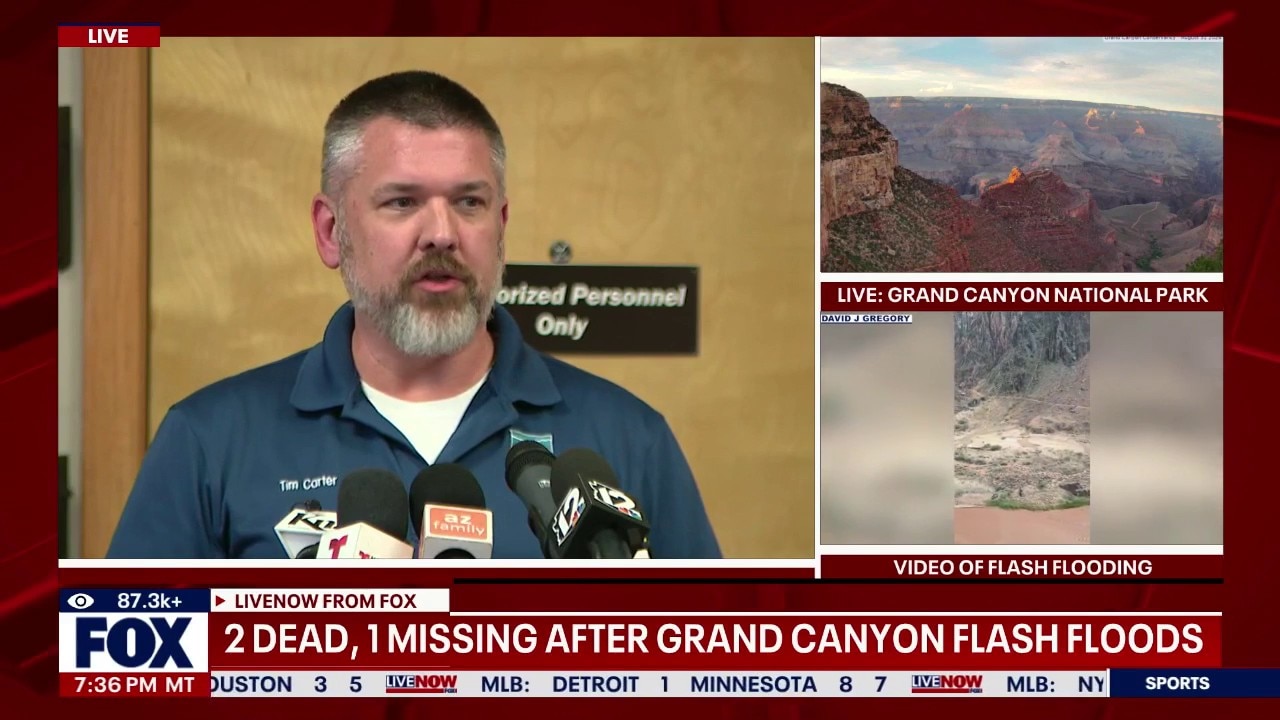 Officials give update on deadly Grand Canyon flooding