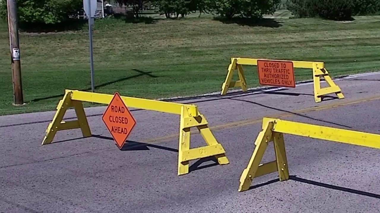 Muskego Dam Road closed, culverts failing