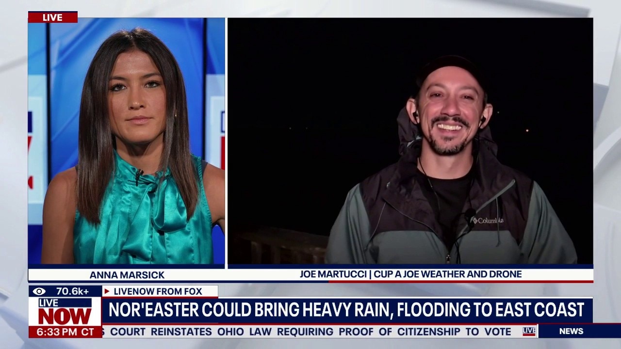 East Coast prepares for nor’easter, coastal flooding 