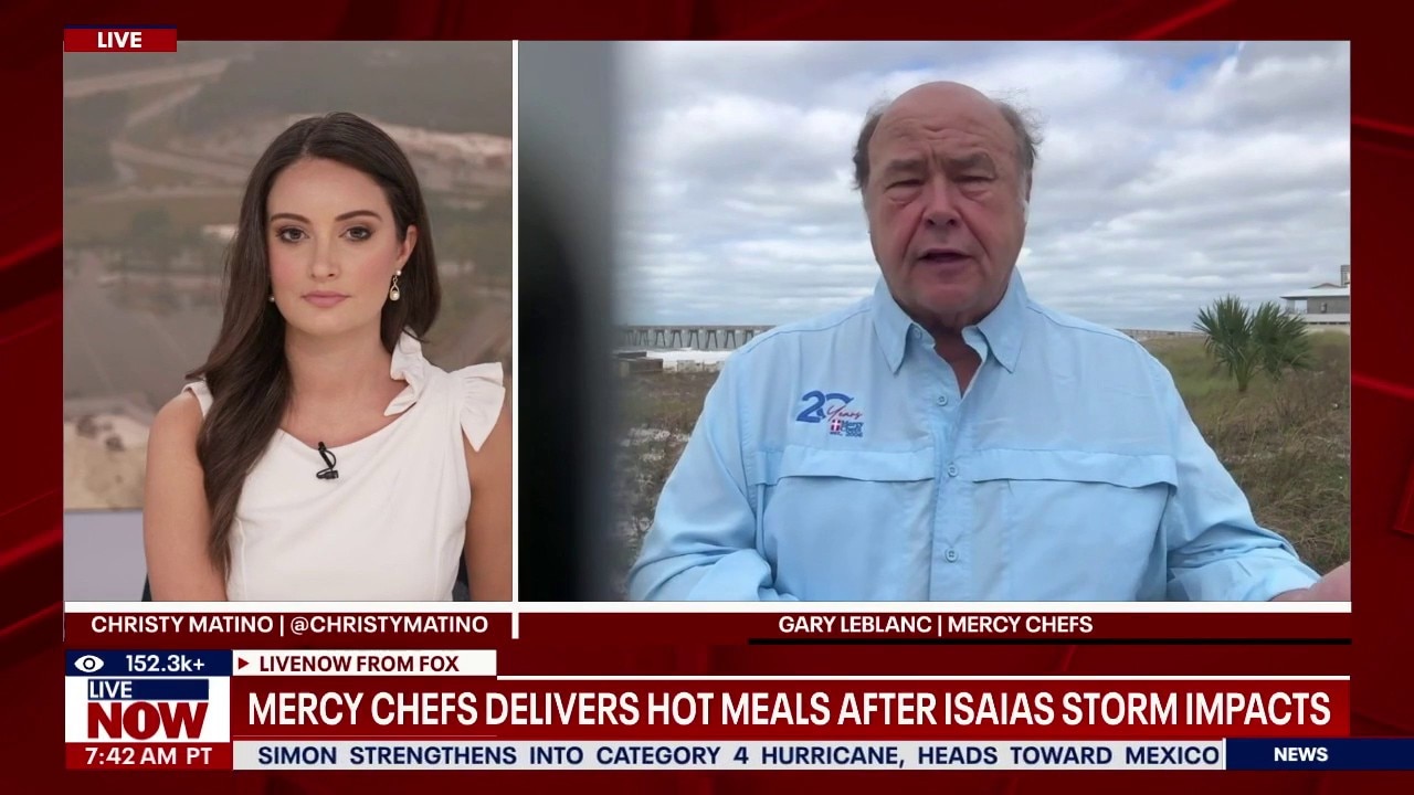 Isaias: Mercy Chefs delivers hot meals