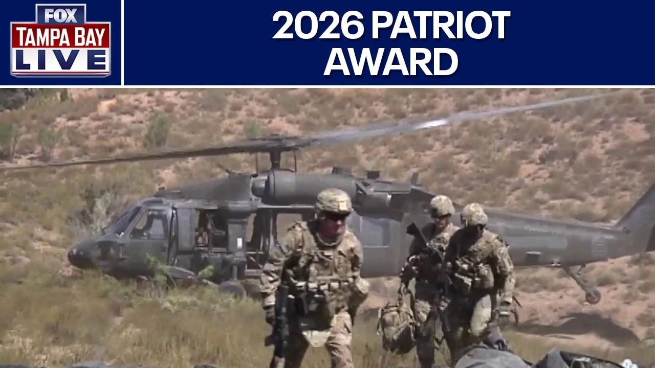 U.S. Special Operations Command present 2026 Patriot Award