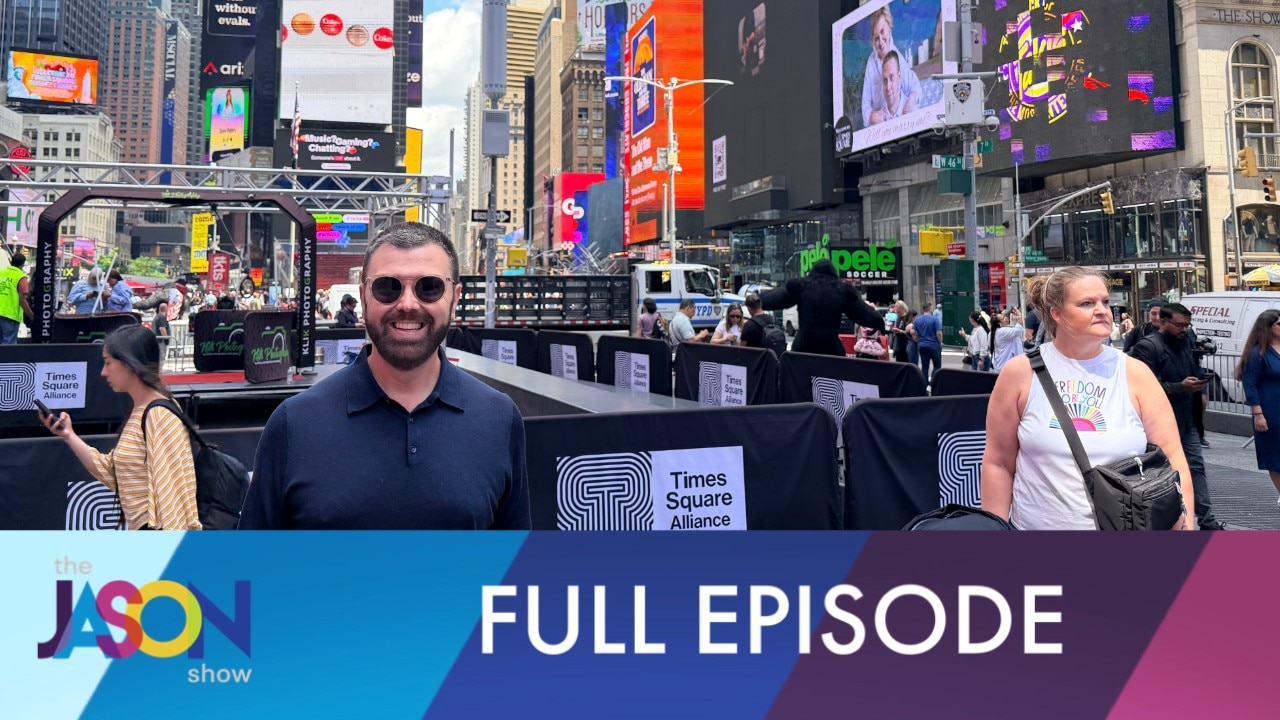 The Jason Show: Live in Times Square, meeting Corbin Bleu on "25 Words or Less"