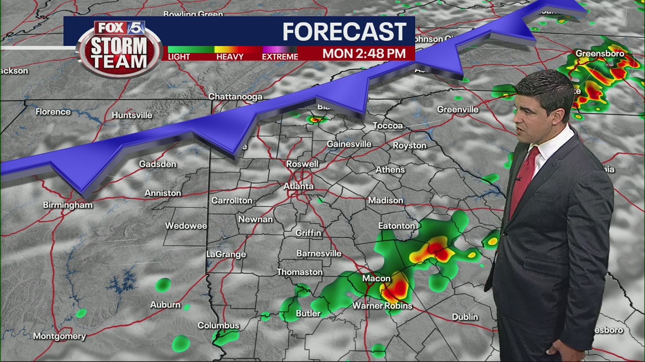 Sunday morning forecast