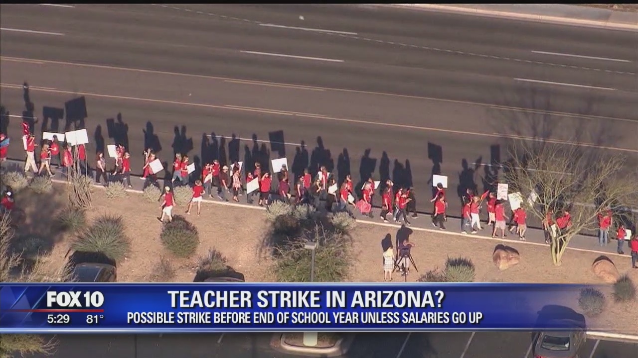 Could teachers in Arizona go on strike?