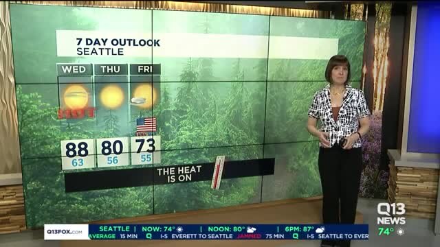 Q13 News forecast for Wednesday