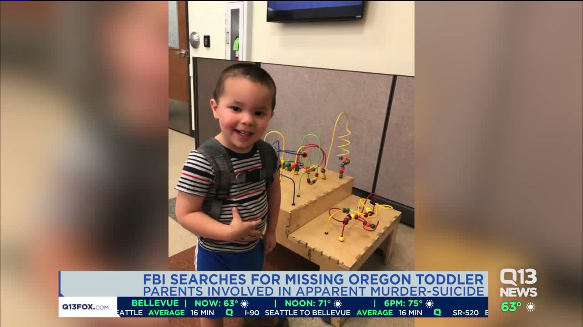 FBI, police search for missing 2-year-old after parents died