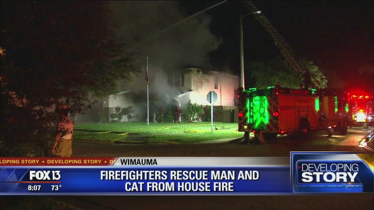 Dog missing after Wimauma house fire