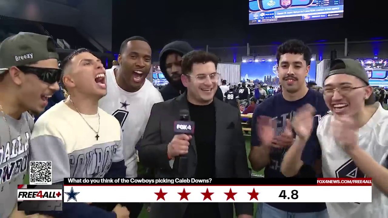 Dallas Cowboys fans react to picking Caleb Downs at No. 11