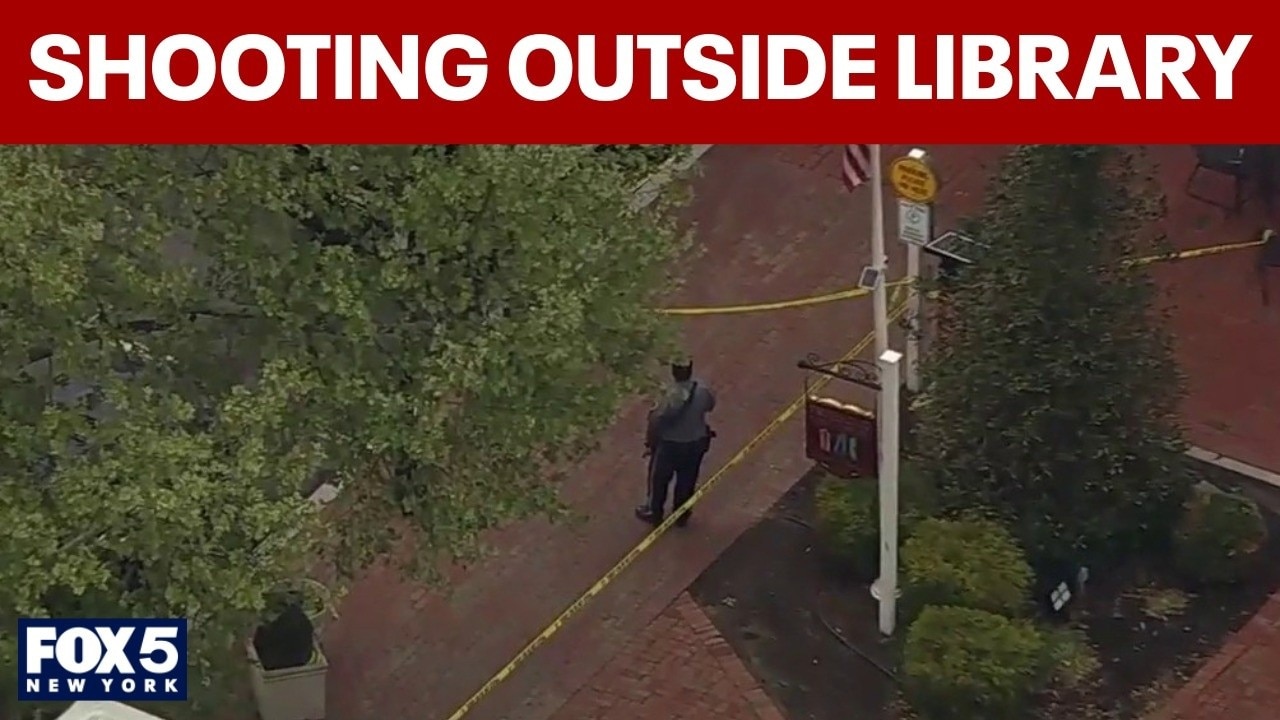 Man shot outside of library in NJ