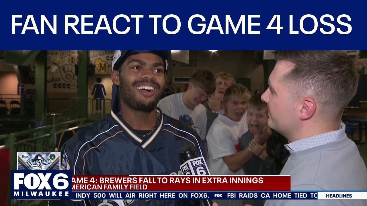 Brewers fans react to Game 4 loss