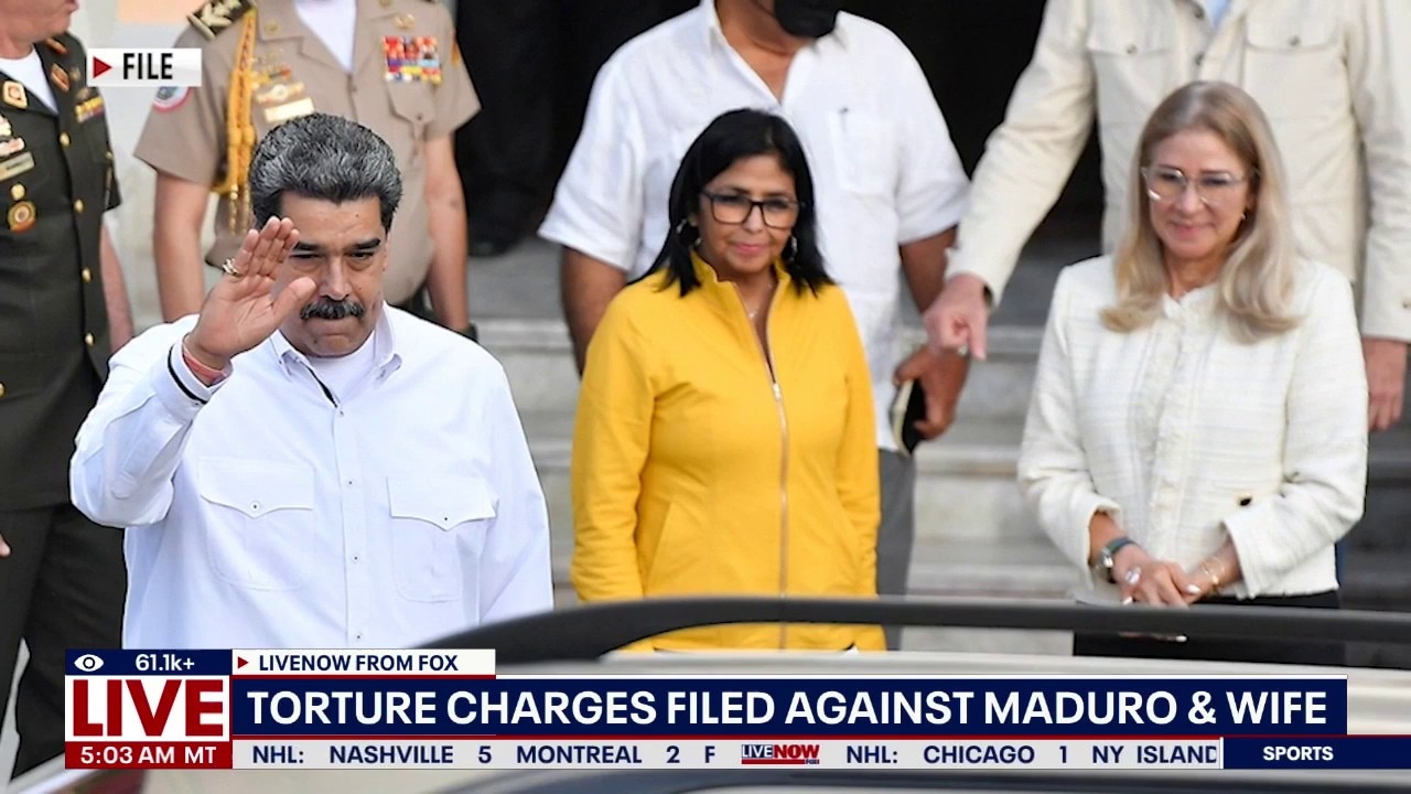 Torture charges filed against Maduro & wife 