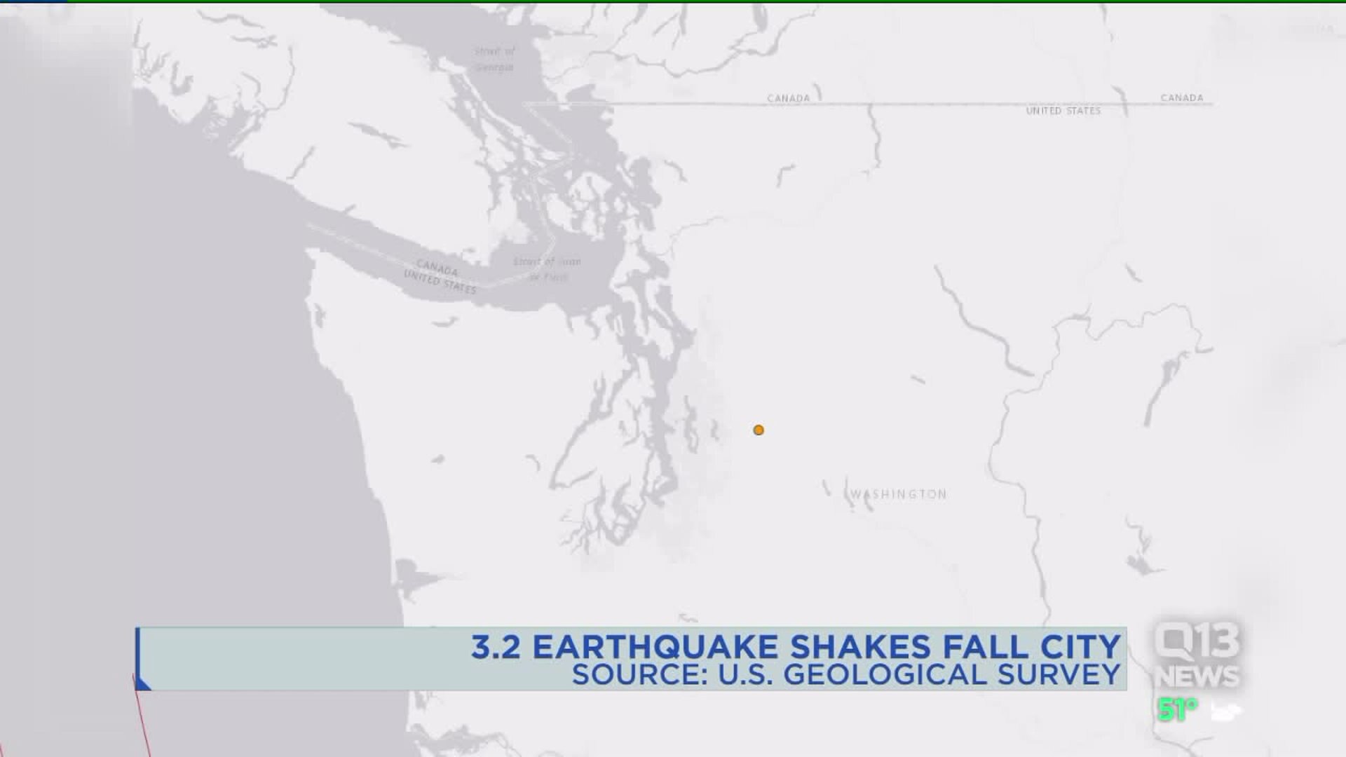 Small earthquake in Fall City