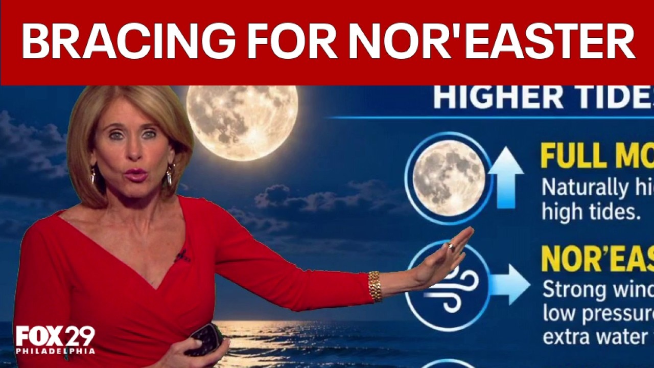 Philadelphia weather: Nor'easter on the horizon