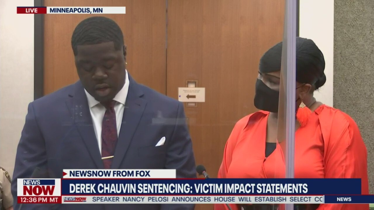 'Our family is forever broken' George Floyd's nephew makes victim impact statement during sentencing