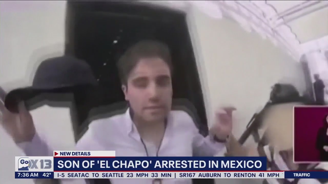 Son of 'El Chapo' arrested in Mexico