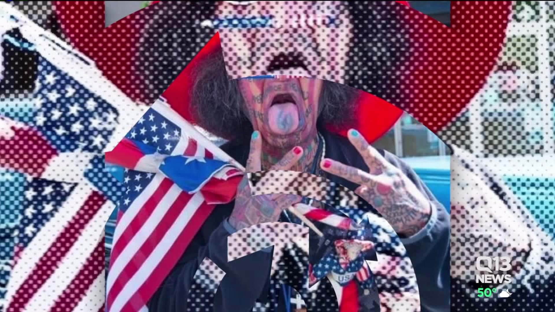 Everett community honors colorful icon who loved America