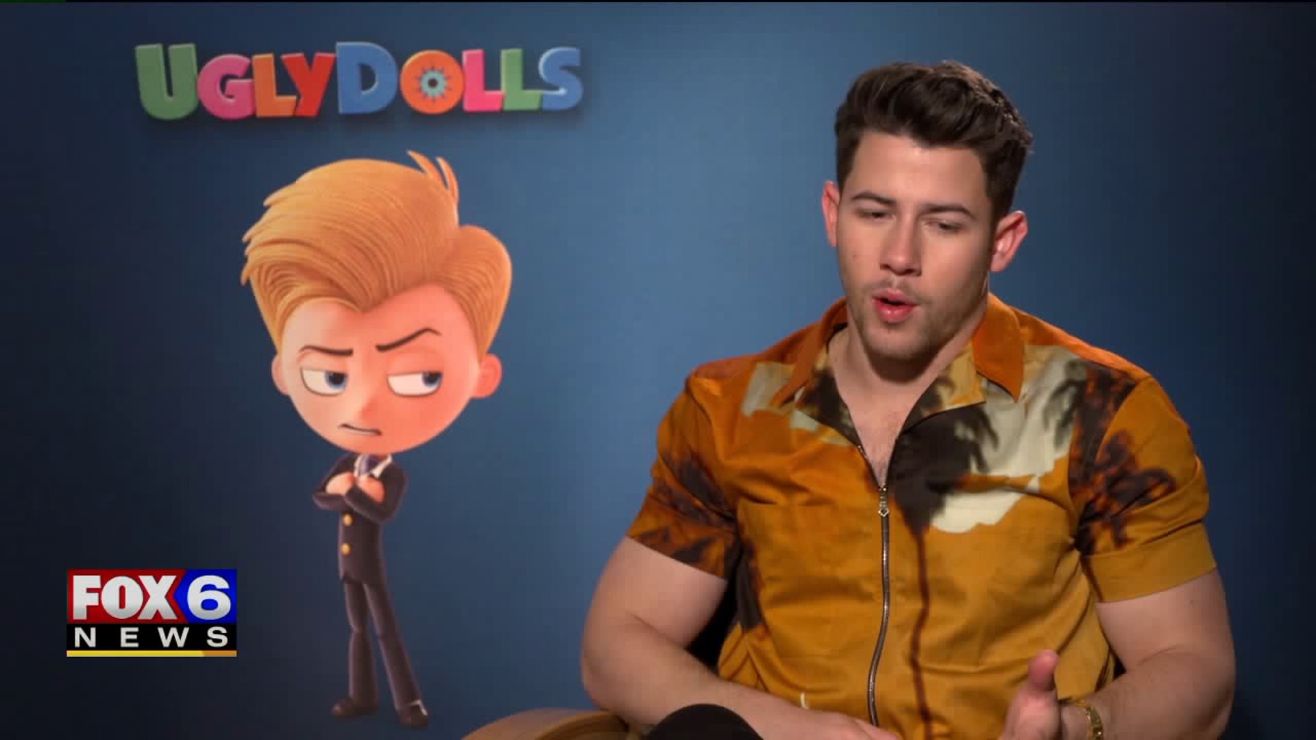 Gino talks with Nick Jonas about Ugly Dolls