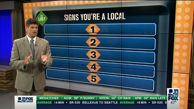 Top 5 signs you`re a local