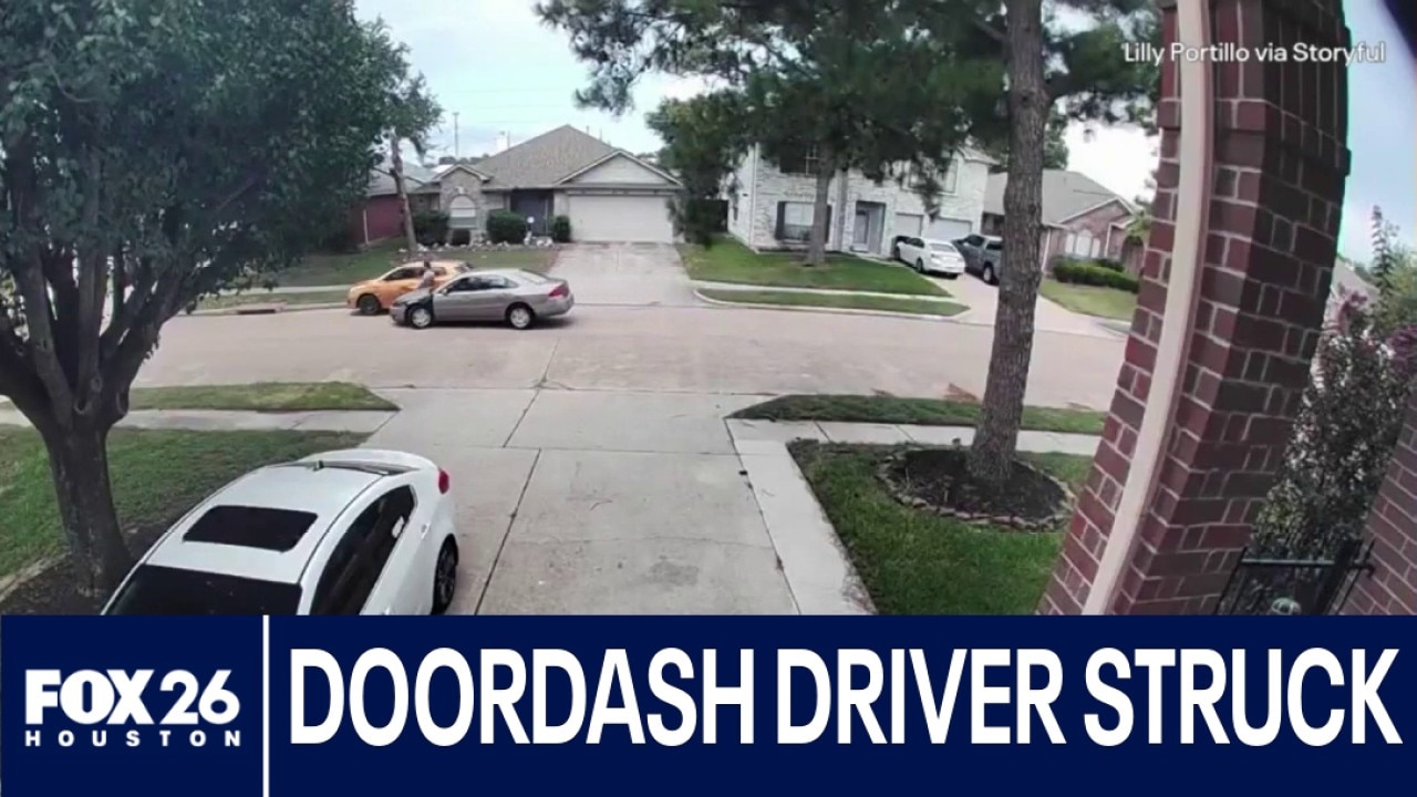 Doordash driver hit during police chase talks with FOX 26