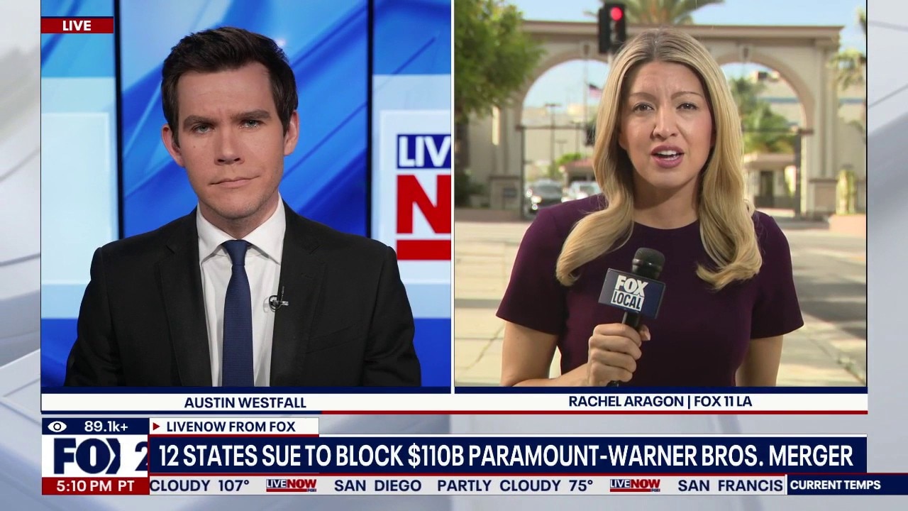 States sue to block Paramount-Warner Bros. merger