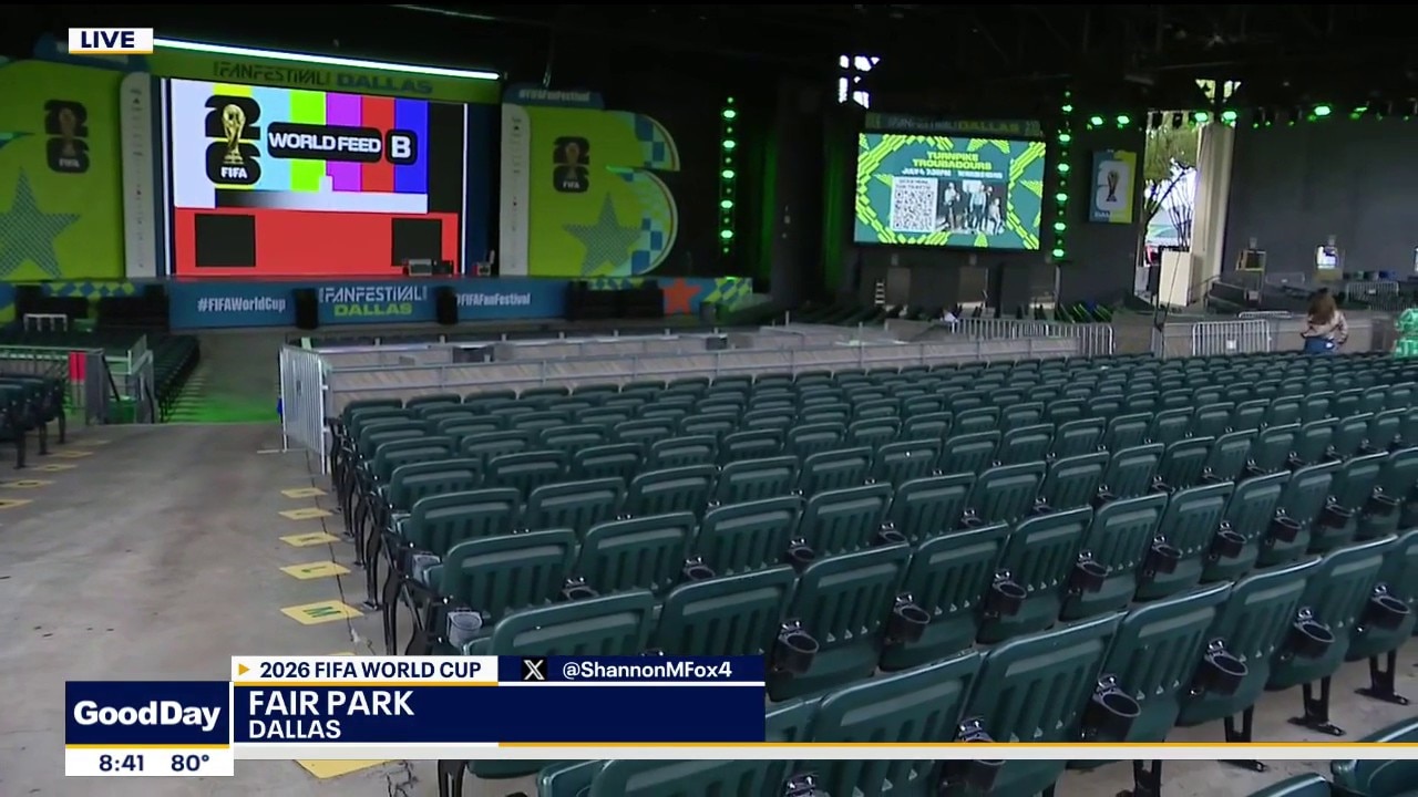 First look at FIFA Fan Fest in Fair Park