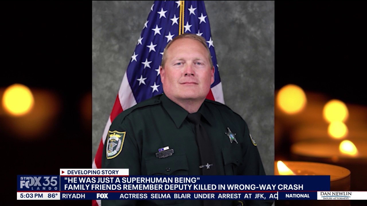 Florida deputy killed in crash remembered: 'Superhuman being'