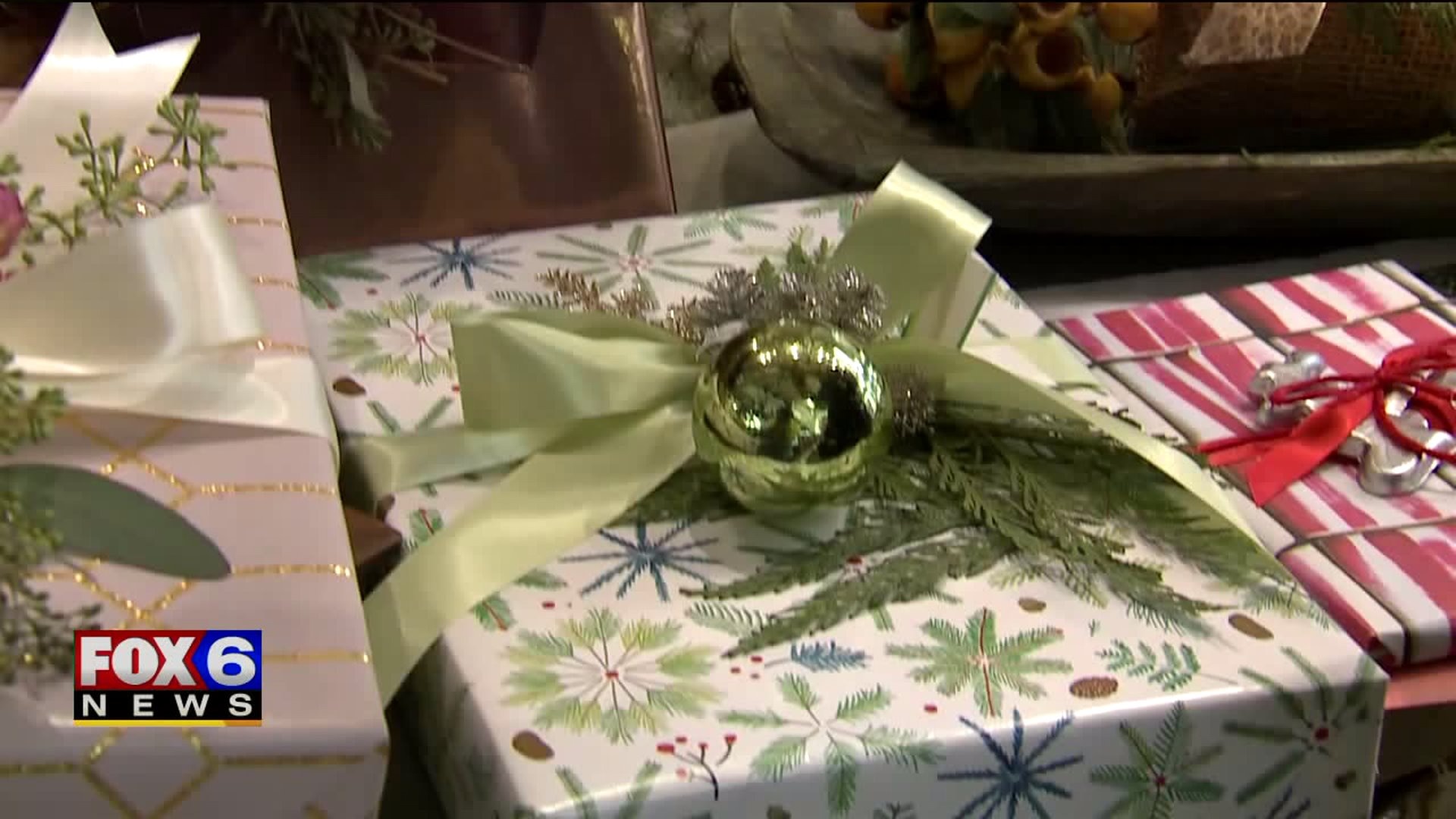 Wrapping gifts