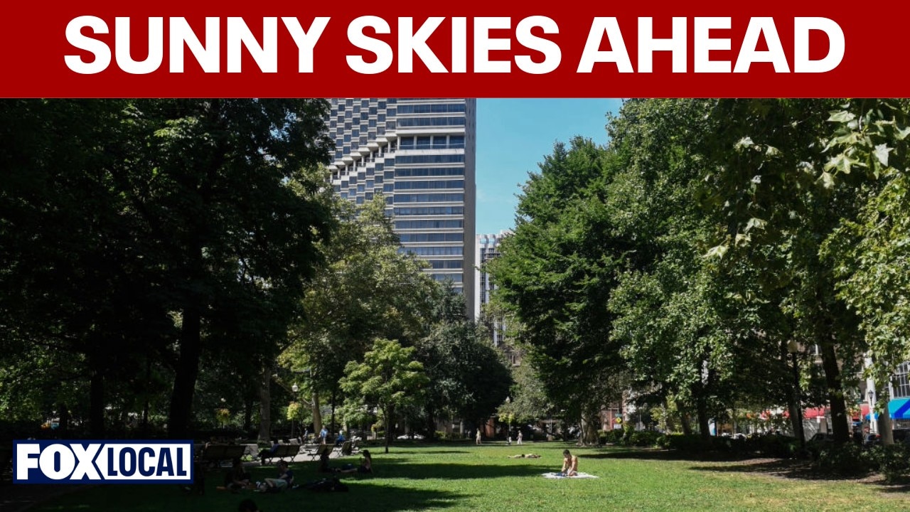 Philadelphia forecast calls for sunny skies and comfortable temperatures