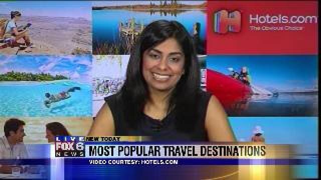 Most popular travel destinations