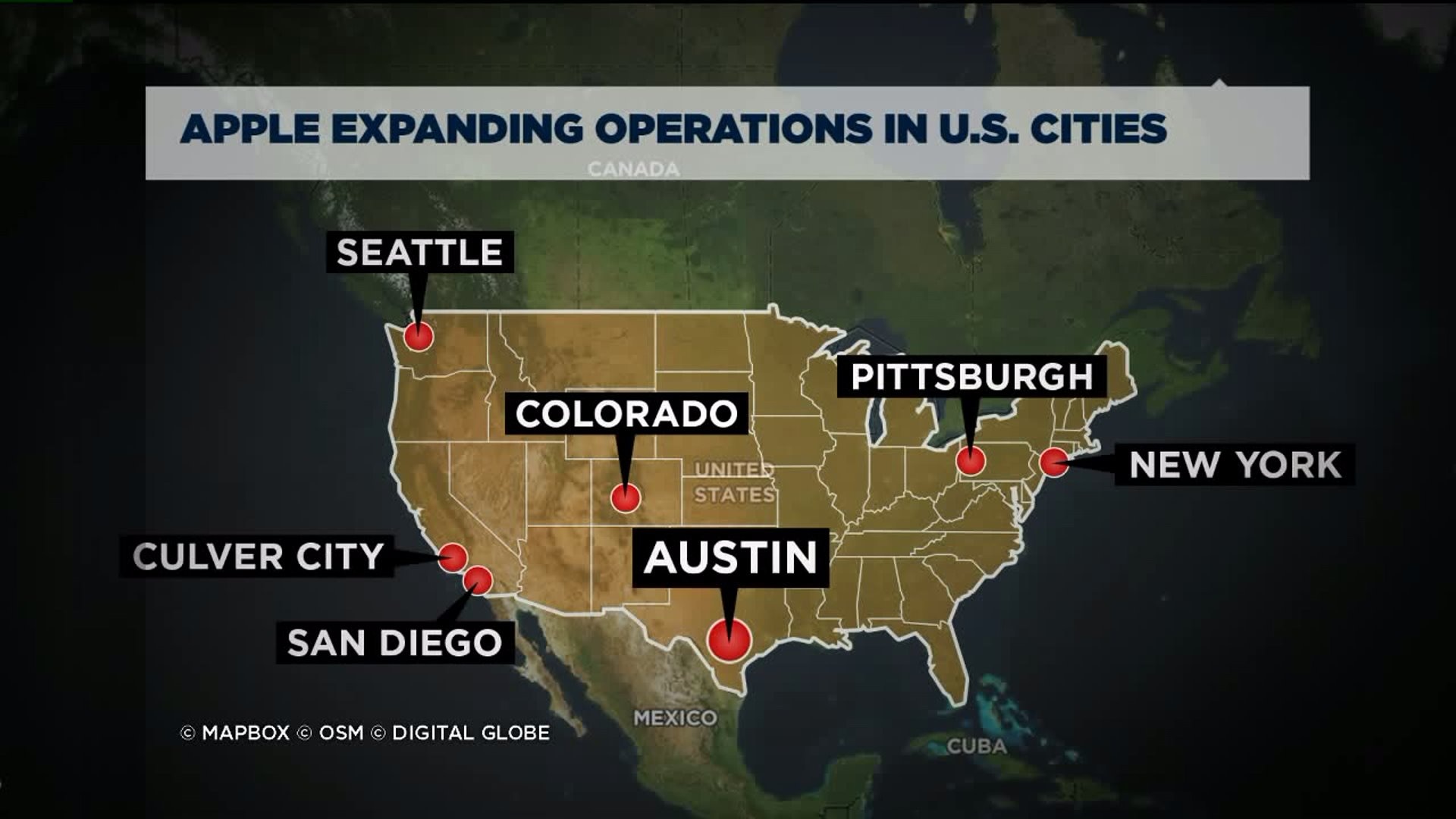 Apple expanding to Seattle