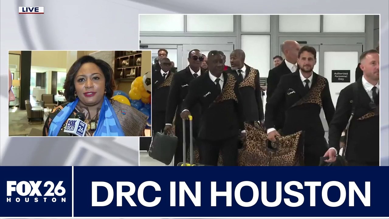 World Cup 2026: DR Congo arrives in Houston
