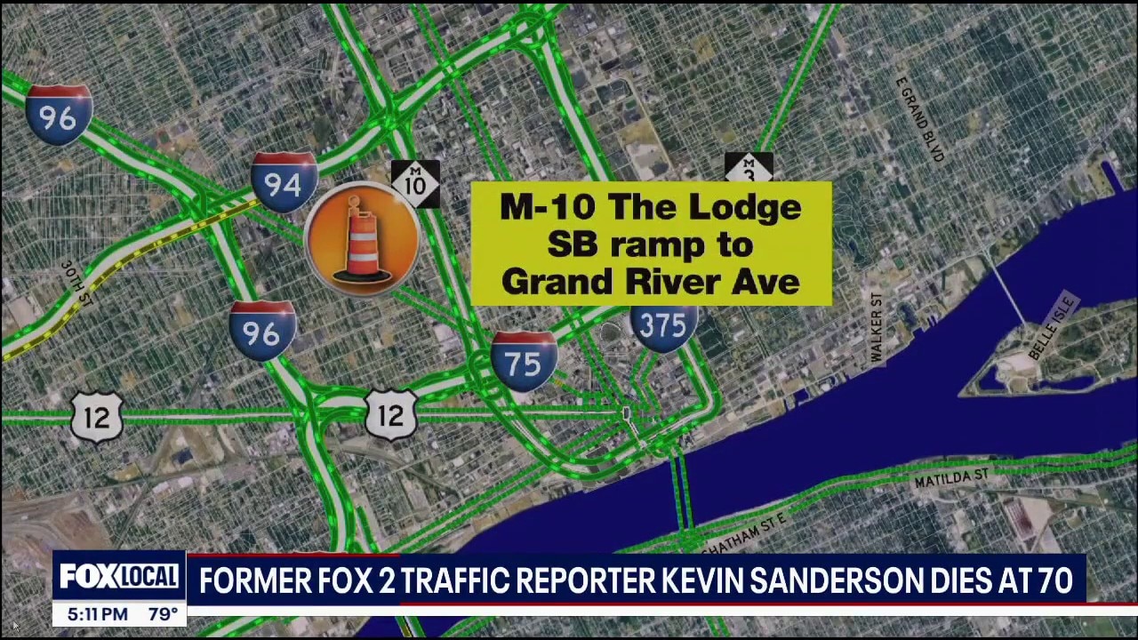Former FOX 2 traffic reporter Kevin Sanderson dies