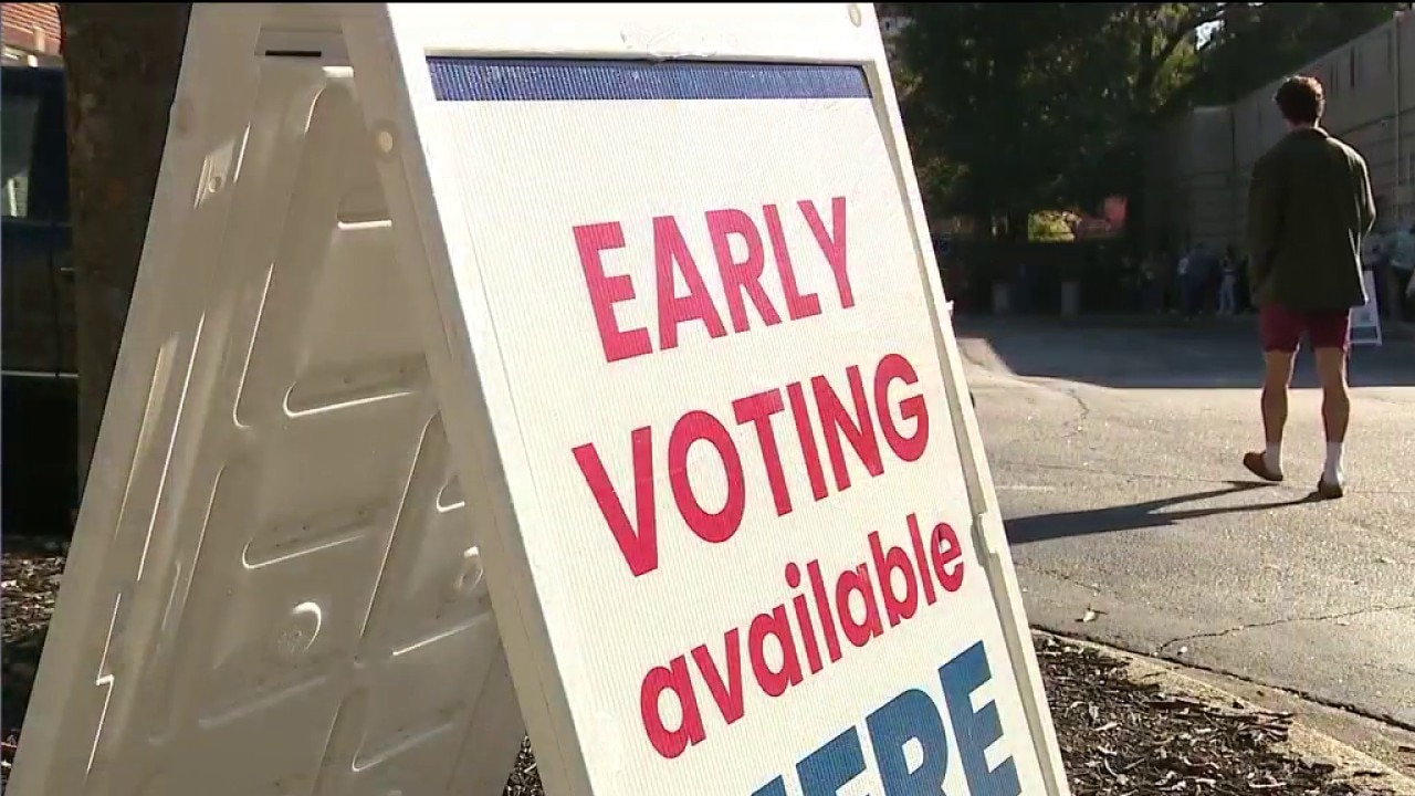 Record lines form at polls as early voting comes to end