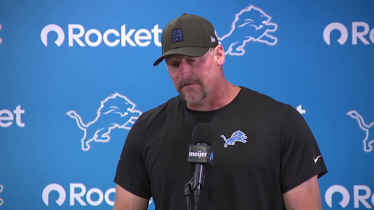 Dan Campbell on Cade Mays injury