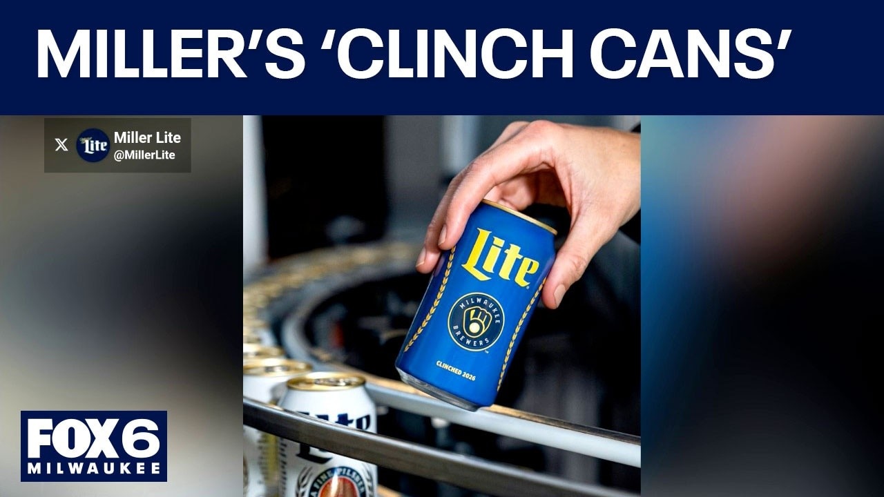 Molson Coors releases "Clinch Cans" for Brewers World Series Champions