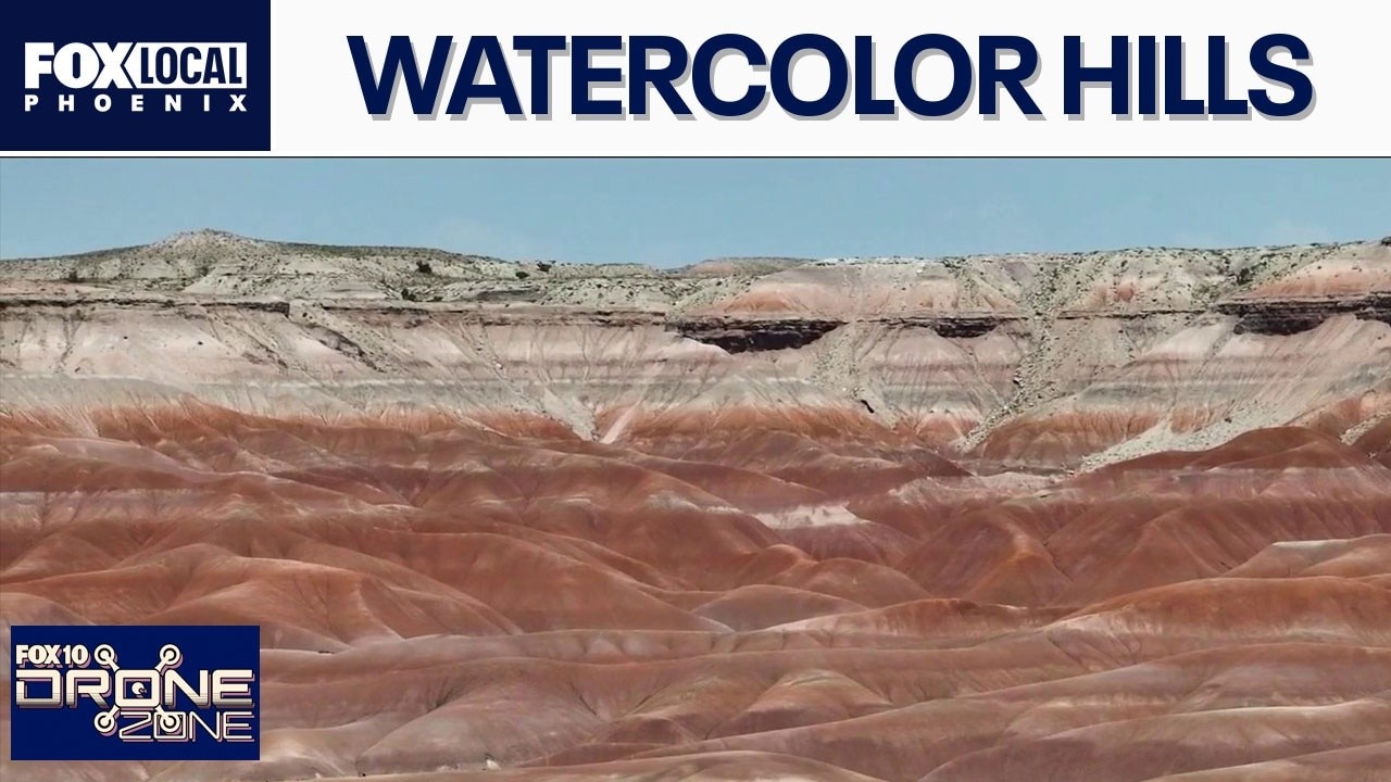 Little Painted Desert in Winslow | Drone Zone
